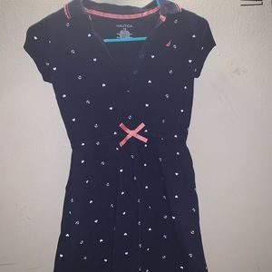 Nautica Girls Anchor Dress Size 10